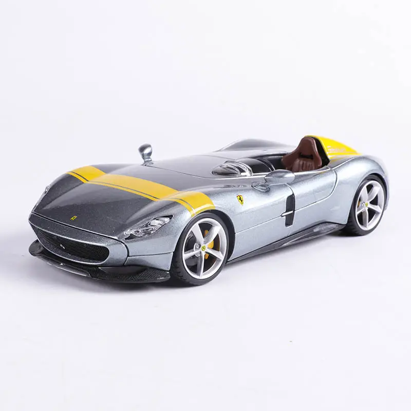 Burago 1: 24 Ferrari Monza SP1 Alloy Car Model Car Acessórios Coleção Gift Toy Atacado