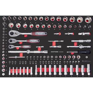 Kraf. k PRO hattı EVA kakma 1/4 "+ 3/8" + 1/2 "60x40 125-pcs. - Product Image 1