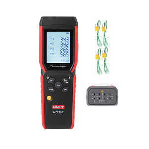 UNI-T UT325F Digital <strong>Thermometer</strong> 4 Channel Temperature Data Logger Contact Measure Thermocouple Tester