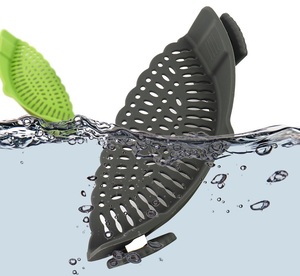 Kitchen Snap N <strong>Strain</strong> <strong>Pot</strong> Strainer and Pasta Strainer - Adjustable Silicone Clip on Strainer for <strong>Pots</strong>, Pans, and Bowls - Product Image 4