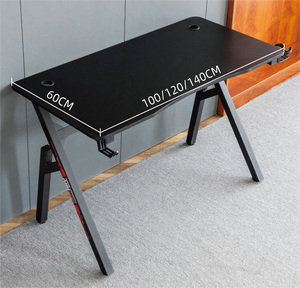 Moderner bunter Rüstungs computer tisch mit Lichtern für Home Office oder Studie für Schlafzimmer zu Hause oder im Büro - Product Image 4