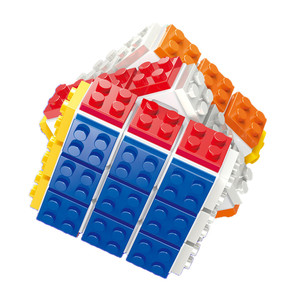 Profesyonel 3x3x3 ayrılabilir sihirli küp yapı taşları Mini pürüzsüz fonksiyonu eğitici oyuncaklar DIY Cubo Magico hediye fikirleri için - Product Image 5
