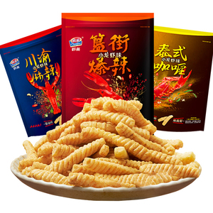 Không chiên Tôm Cracker 80g cay Crawfish hương vị Snack thực phẩm bao bì giải trí đồ ăn nhẹ - Product Image 6