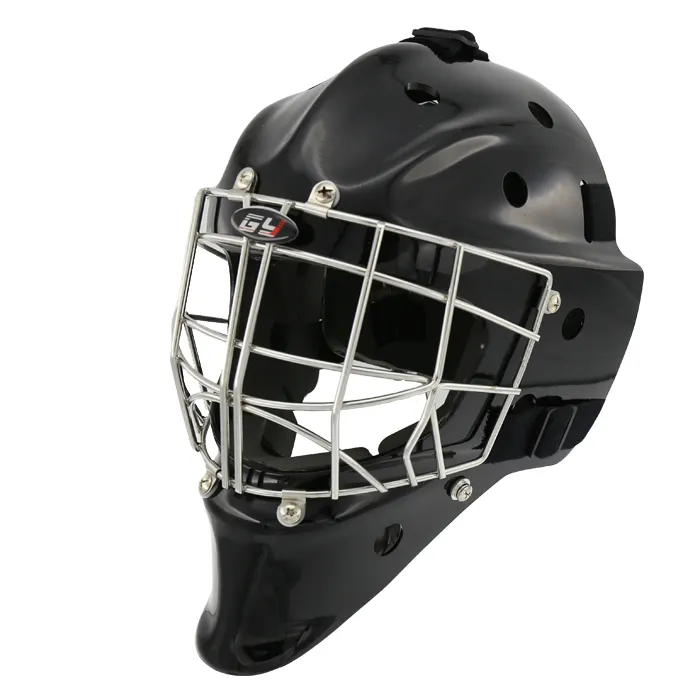 CE bonne qualité professionnel tête de combat protection garde floorball gardien casque de haute qualité casque durable