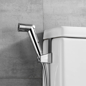New Design Toilets Handheld <strong>Bidet</strong> with Switch Chrome <strong>Bidet</strong> Sprayer Set Factory <strong>Price</strong> - Product Image 4