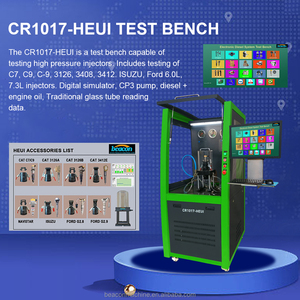 CR1017 Common Rail Tester Implement All Coding Functions HEUI CR diesel Fuel Injector Pump Flow <strong>test</strong> Bench - Product Image 2