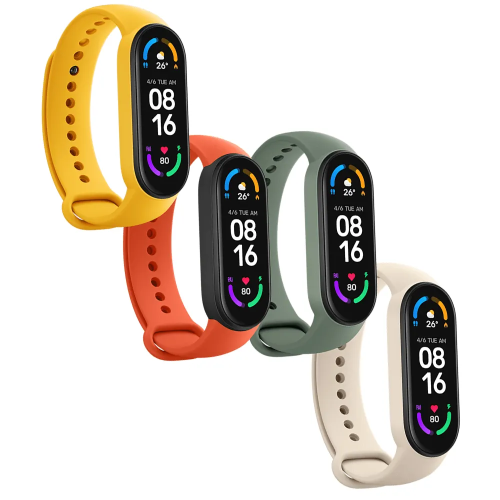 Xiaomi Mi Band 6 Smart Armband Drahtlos Wasserdicht AMOLED Bildschirm Herzfrequenz Fitness Tracker Mi Band 6