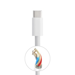 สายชาร์จแล็ปท็อปหัวคู่ Type-C แบบถัก60W/100W ใช้ได้กับโทรศัพท์ Apple 15 & 16และสายดาต้าโทรศัพท์มือถือ PD - Product Image 6