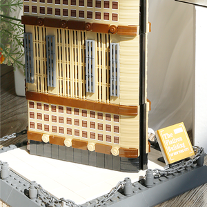 Wange Building Block Sets Architecture <strong>Flatiron</strong> Building <strong>Toy</strong> Kids Architecture Building Block Set - Product Image 4