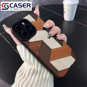 Yaratıcı ekleme renk deri dikey desen cep telefonu kılıfı Anti damla yumuşak telefon kabuk için Iphone 15 14 16 - Product Image 5