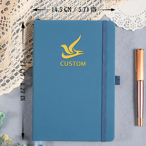 Блокнот А5 в твердом переплете, 320 страниц, бумага 100 г/м², линованный, для офисной работы, учебы, профессионального письма, дневник - Product Image 2