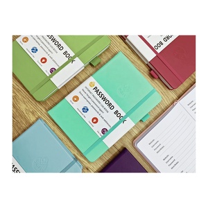 Alfabetik sekmeler ile şifre not defteri özel dizüstü çevre dostu Internet adresi kaleci Logbook - Product Image 1