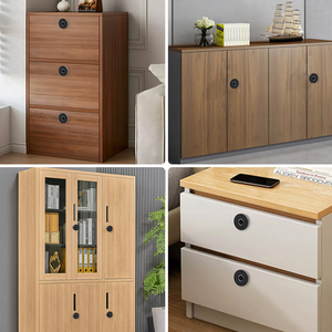 Baileji Keyless điện tử sinh trắc học vân tay ngăn kéo khóa cơ giới khóa tủ thông minh với giao diện USB - Product Image 2