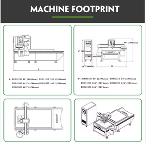 Macchina del router di cnc di BCAMCNC per la lavorazione del legno macchina del router di cnc per legno e metallo macchina per incisione del router di cnc per legno - Product Image 5