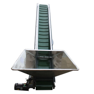 Sorting Ladder <strong>Hopper</strong> Conveyor <strong>System</strong> for <strong>Loading</strong> and Unloading With Caster Wheels Screw Conveyor - Product Image 5