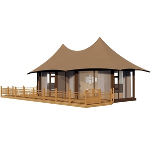Luxury Lodge Tent for Desert <strong>Resort</strong> Projects Extreme Heat Insulation, Windproof &amp; Snowproof, Quick Setup,long Lifespan - Product Image 1