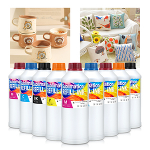 Factory Wholesale Printing <strong>Ink</strong> 1000ml <strong>Sublimation</strong> <strong>Ink</strong> 4 Color <strong>Sublimation</strong> <strong>Ink</strong> for Epson I3200 - Product Image 1