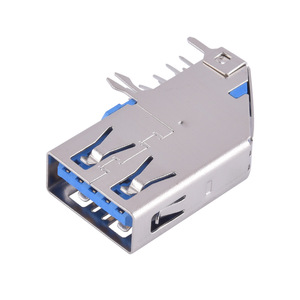 El enchufe hembra USB3.0 tiene una velocidad de transmisión de alta velocidad de 10GB, borde recto, borde enrollado, lado AF de acero inoxidable - Product Image 3