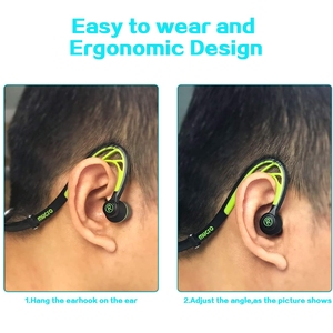Mucro Sports Running Sports Hands <strong>Free</strong> Earbuds Gaming Headset In-Ear Stereo Wired Earphone Headphones - Product Image 6