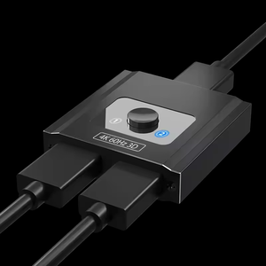 Hdmi Venta caliente 2 a 1 Bi-Direction 2x1 Switch 2 Port 2 in 1 Out HDMI Splitter Switch Bidireccional HDMI 1 in 2 Out 4K 60Hz
