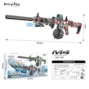 ปืน M4ไวเปอร์บลาสเตอร์แบบแมนนวลอัตโนมัติสองโหมดไฮโดรเจล SPL บอลของเล่นสำหรับเล่นเกมในทีมของขวัญเด็ก - Product Image 2