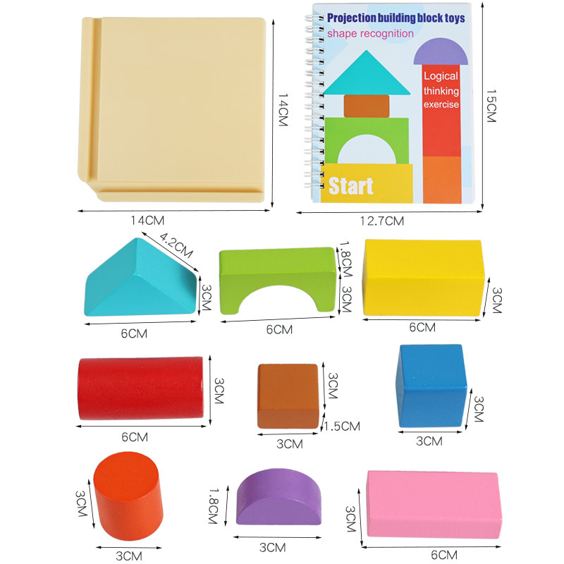 3D projection blocks
