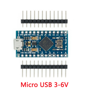 Pro Micro ATmega32U4 5 V 16 MHz Original-Chip ATmega328 Pro Mini ersetzen mit 2-Reihen-Stift-Kopfbeilage für ARDUINO