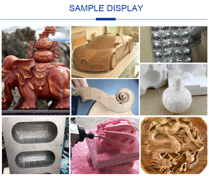多功能5轴3D数控刳刨机，用于汽车冲浪板模具制造家用数控铣削单工具 - Product Image 5