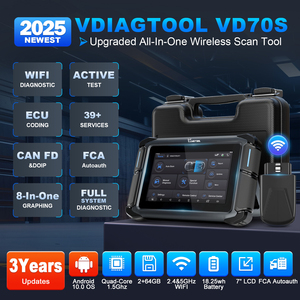 2025 VDIAGTOOL VD70S Obd 2 сканер двунаправленный автомобильный пульт дистанционного программирования новейшая диагностическая машина для транспортных средств - Product Image 3