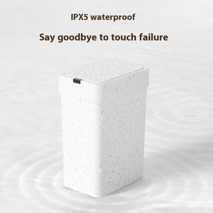 Nhựa Mỏng Thông Minh Touchless Thùng Rác Có Thể Waterpoof Thùng Rác Cho Phòng Tắm Phòng Khách Văn Phòng - Product Image 3
