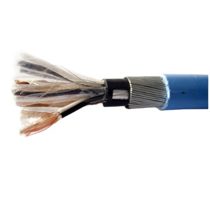 EN 50288-7 Standard Direct Burial Instrument <strong>Cable</strong> CU/XLPE/PVC/SWA/PVC Armour <strong>Cable</strong> <strong>2</strong> Pair 0.75 <strong>mm</strong> 1.<strong>5</strong> <strong>mm</strong> Factory Price - Product Image 1