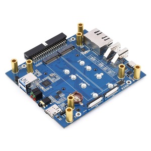 Hot Raspberry PI CM4-Computermodul Base board Netzwerksp eicher server NAS Host Dual Gigabit-Netzwerkport-Erweiterungs karte - Product Image 2