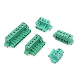 2EDGKM 5,08mm bloque de terminales de oído fijo PCB aguja recta enchufe de aguja doblada 2/3/4/5/6/7/8/9/10/12P - Product Image 2