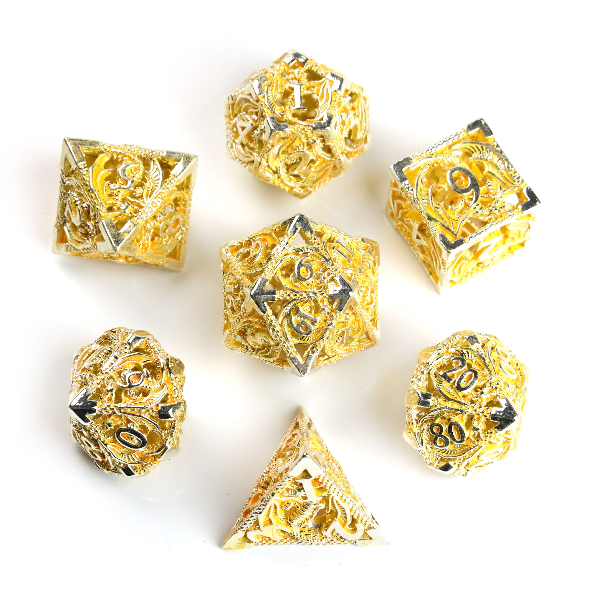 silver and yellow