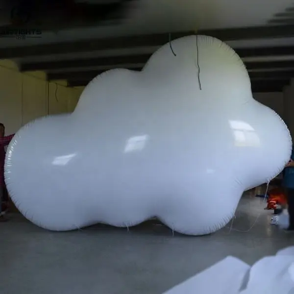 ヘリウムバルーンカスタム印刷巨大飛行インフレータブル雲中国工場
