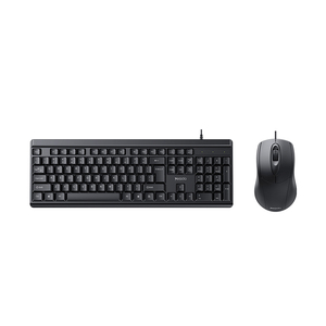 KB18 Yesido 104 Full-<strong>Size</strong> Wired <strong>Keyboard</strong> and Mouse Set Compact <strong>Layout</strong> with 1.5M Cable USB Connection - Product Image 1