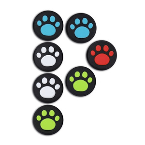 Başparmak sopa cilt denetleyicisi Gamepad kılıf 3D sevimli kedi Paw silikon için başparmak kavrama PS5 PS4 PS3 Xbox 360 bir denetleyici - Product Image 2