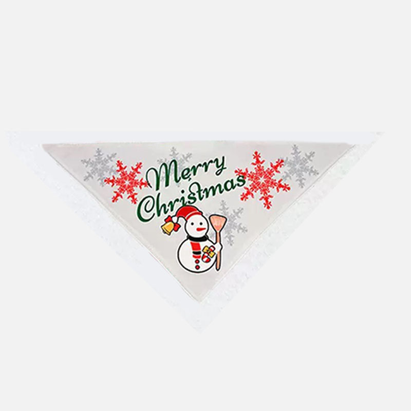 Motif Bonhomme de Neige Blanc