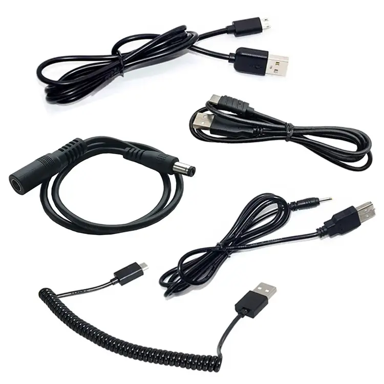 Cable electrónico de computadora de teléfono de audio de coche de fábrica profesional USB 2,0 3,0 montajes de cables tipo C