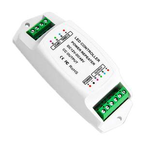 ใหม่โคมไฟ RGB ลูกปัด DC 12-48V 700mA 350mA นำแรงดันไฟฟ้าต่ำกระแสคงที่เครื่องขยายสัญญาณ repeater 3ช่องสัญญาณ PWM - Product Image 1