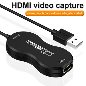 Tarjeta de captura de vídeo HDMI, salida de 1080P, entrada 4K, USB 2,0 a HDMI, Cable de captura listo para enviar