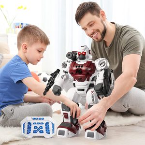 Flytec 2.4Ghz Intelligent Spray Gorilla <strong>Robot</strong> Toy <strong>Remote</strong> <strong>Control</strong> and Gesture Sensing <strong>Robot</strong> <strong>Programable</strong> Simulation Spray Flame - Product Image 6