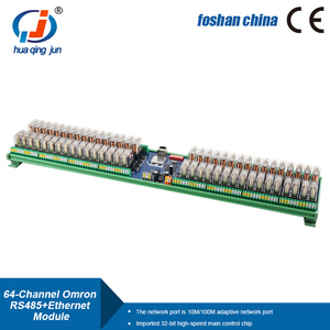 Huaqingjun 64-Channel RS485 LAN Ethernet RJ45 Módulo de relé Modbus RTU Modbus TCP DO Módulo para inducción ETC - Product Image 3