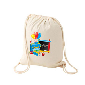 Custom Printed logo with <strong>Pattern</strong> White Soft Mini Small Large Recycled Eco Natural Organic <strong>Draw</strong> Pull <strong>String</strong> Cotton Drawstring <strong>Bag</strong> - Product Image 5