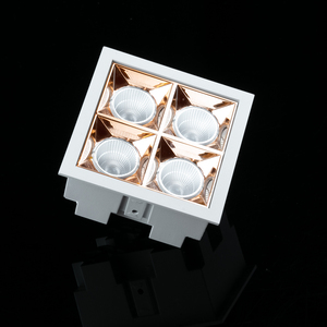 4合1多反射器，用于嵌入式安装吸顶灯轨道灯聚光灯7070发光二极管 - Product Image 5