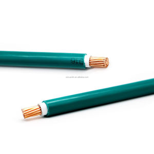 Tek çekirdekli bakır PVC yalıtımlı tel 20AWG telli düz kablo 600V sertifikalı 100m için havai ısıtma RV ROHS için anma IEC - Product Image 3