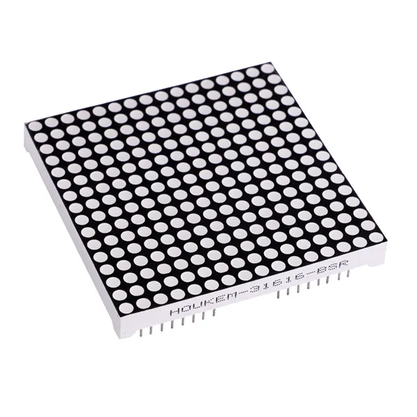 Fábrica do iso 9001 16x16 rgb led matrix 3mm pitch