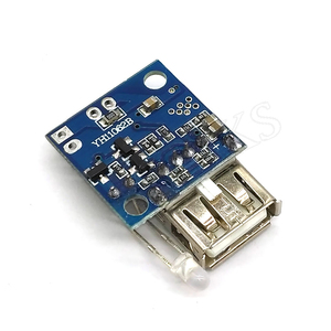 Mini DC-DC 2.6V-5.5V 3.3V3.7V〜5V 2AUSB出力充電器バッテリーインジケーター付き非絶縁ブーストモジュール - Product Image 2