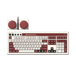 8BitDo <strong>Keyboard</strong> Hot Swap USB 3.0 Compatible Windows Android Gaming <strong>Keyboard</strong> Retro 108 Keys Three Mode Mechanical Gaming <strong>Keyboard</strong> - Product Image 6