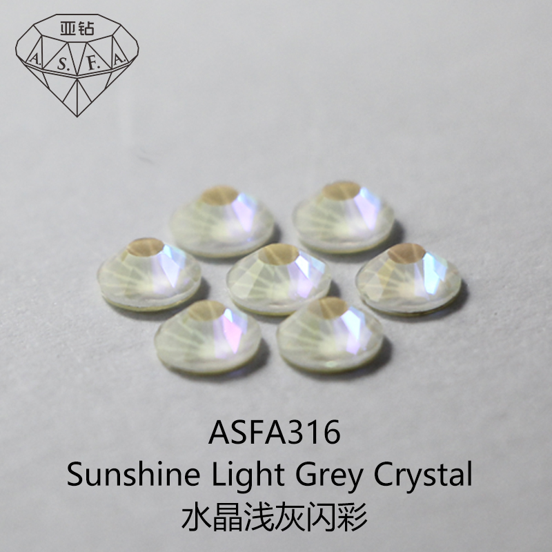 ASFA316 ซันไชน์ คริสตัลสีเทาอ่อน